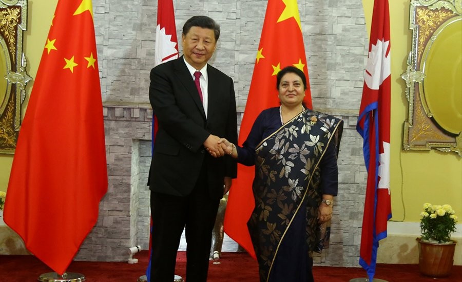 President Bhandari holds phone conversation with Xi Jinping