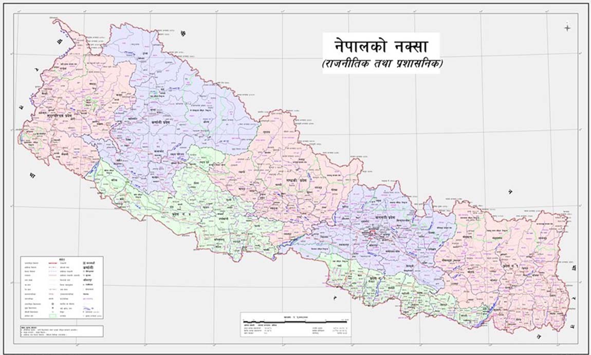 Nepal officially launches new map incorporating Kalapani-Limpiyadhura region