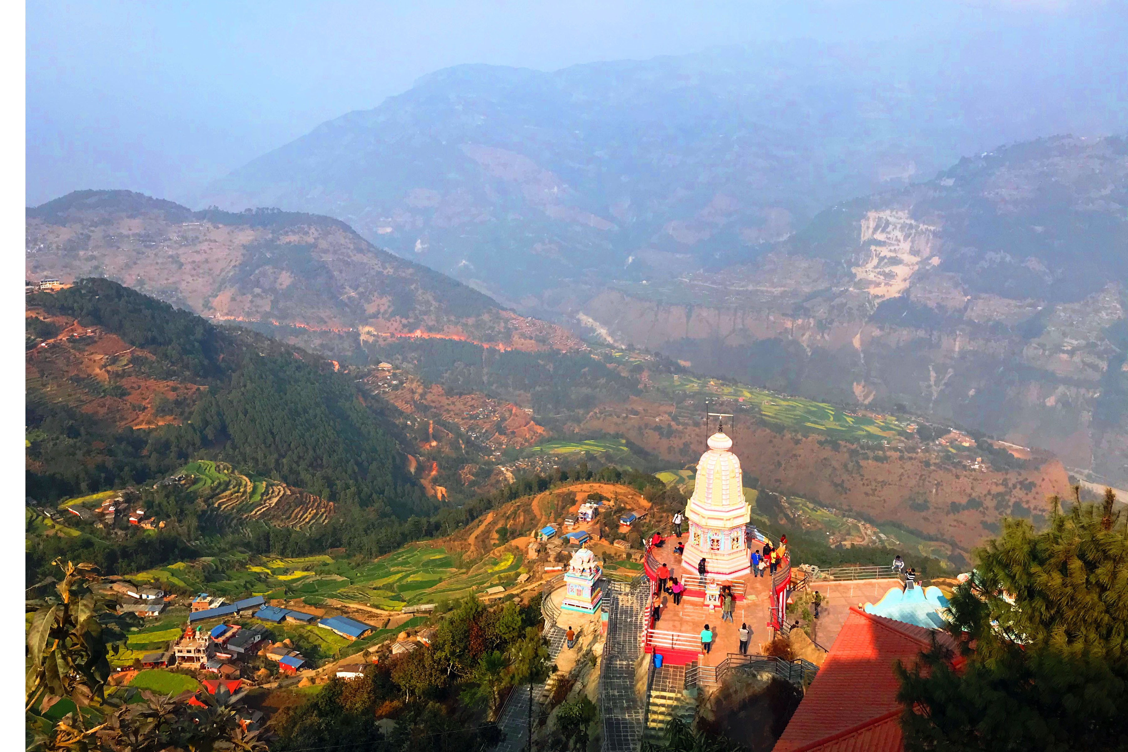 Tourists in Panchkot