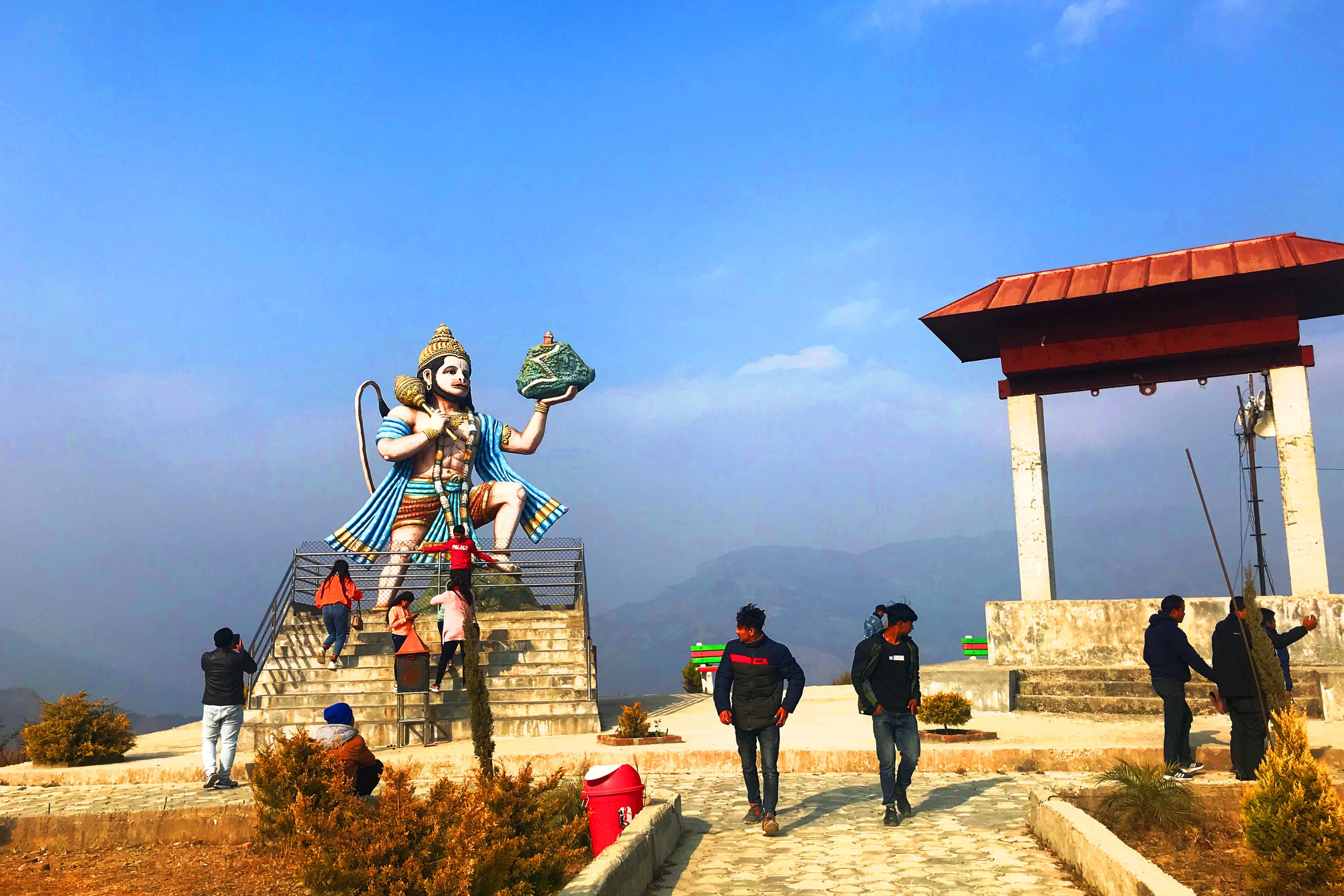 Statue of Hanuman in Panchkot