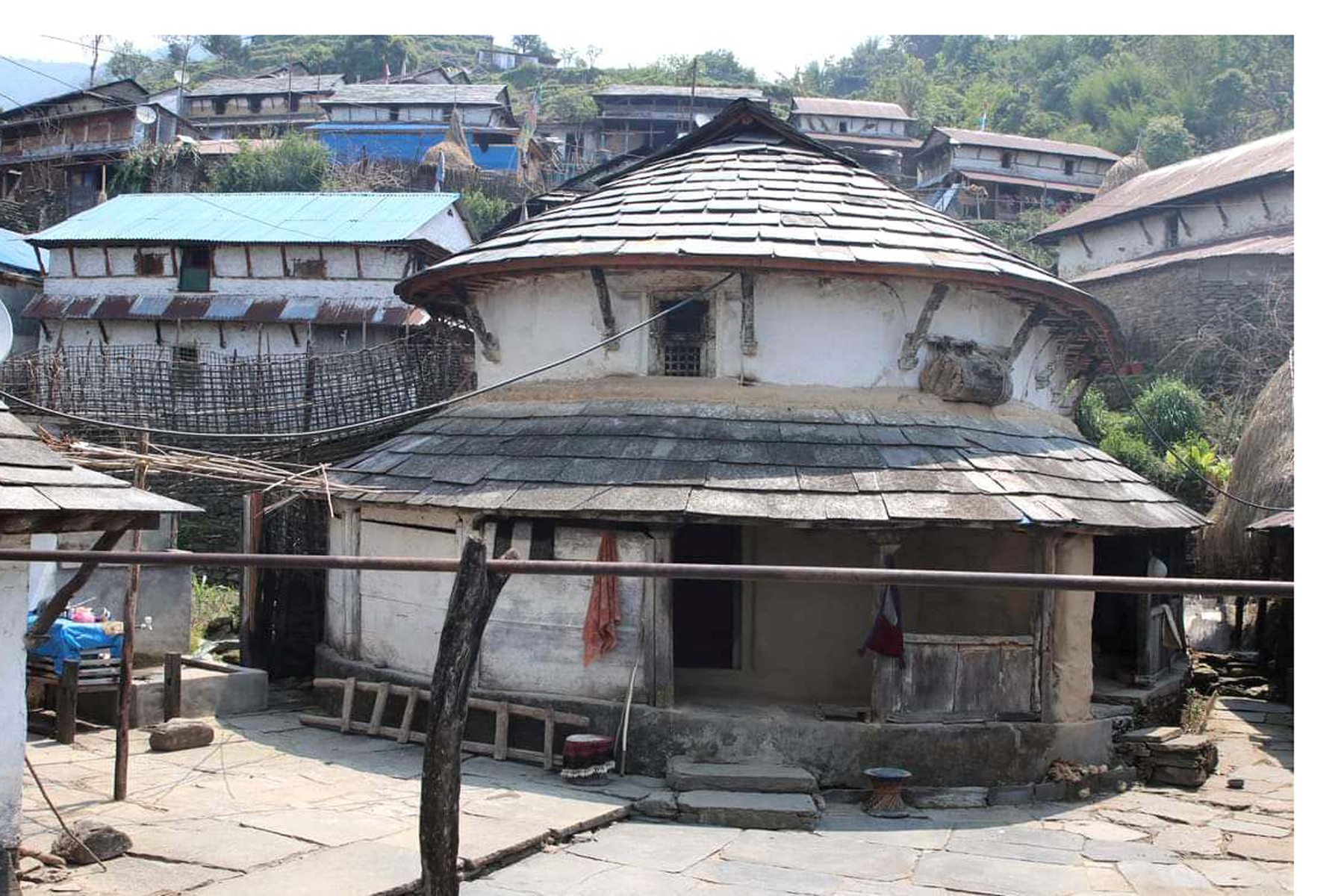 Endangered traditional revolving house