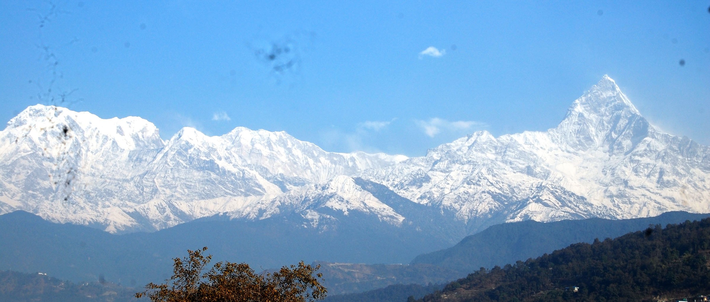 Annapurna mountain range