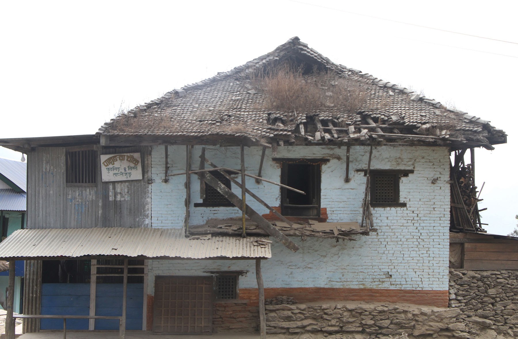 Historic Palungwa palace in Taplejung crying for conservation