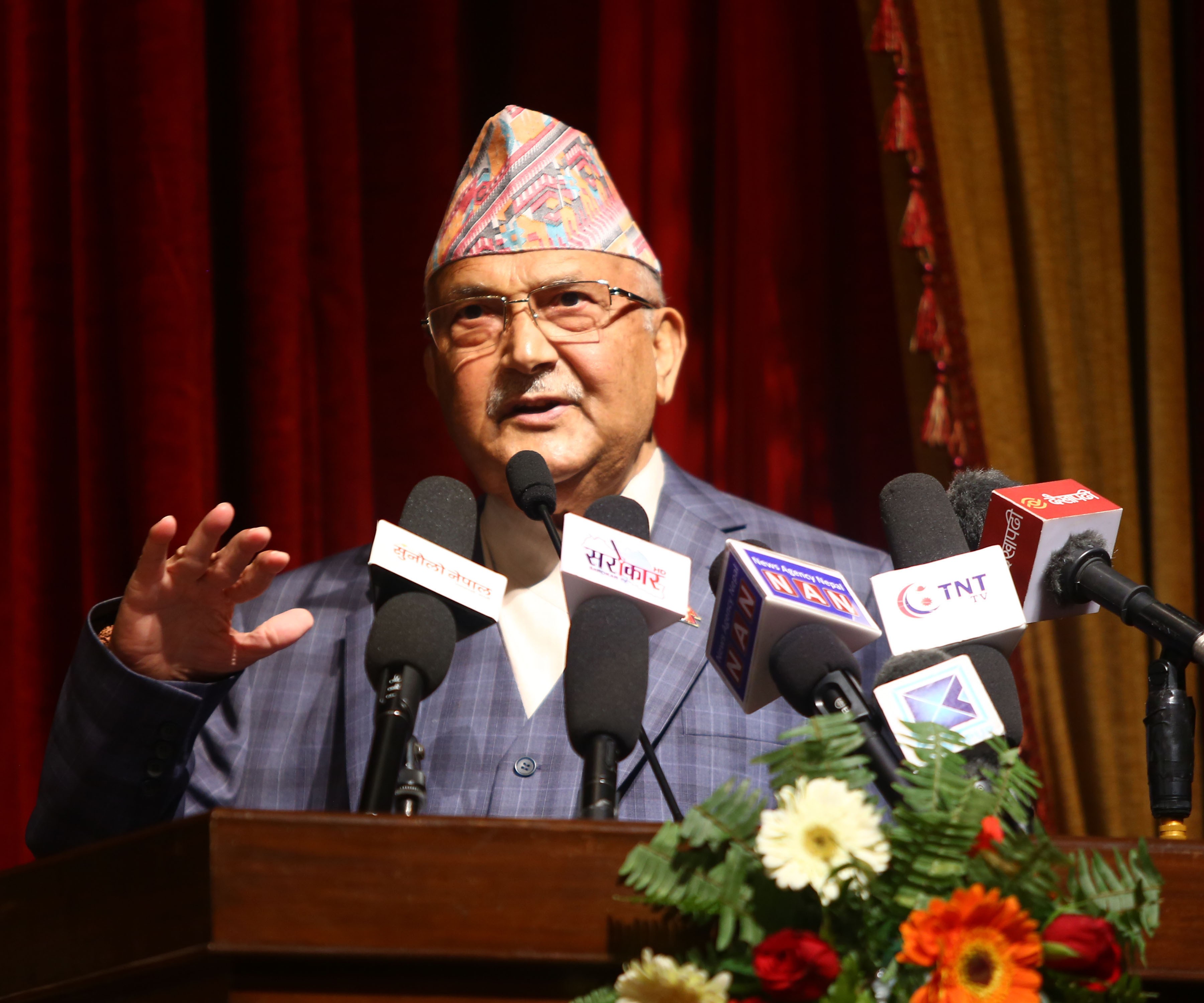 PM Oli in Jhapa for inauguration events