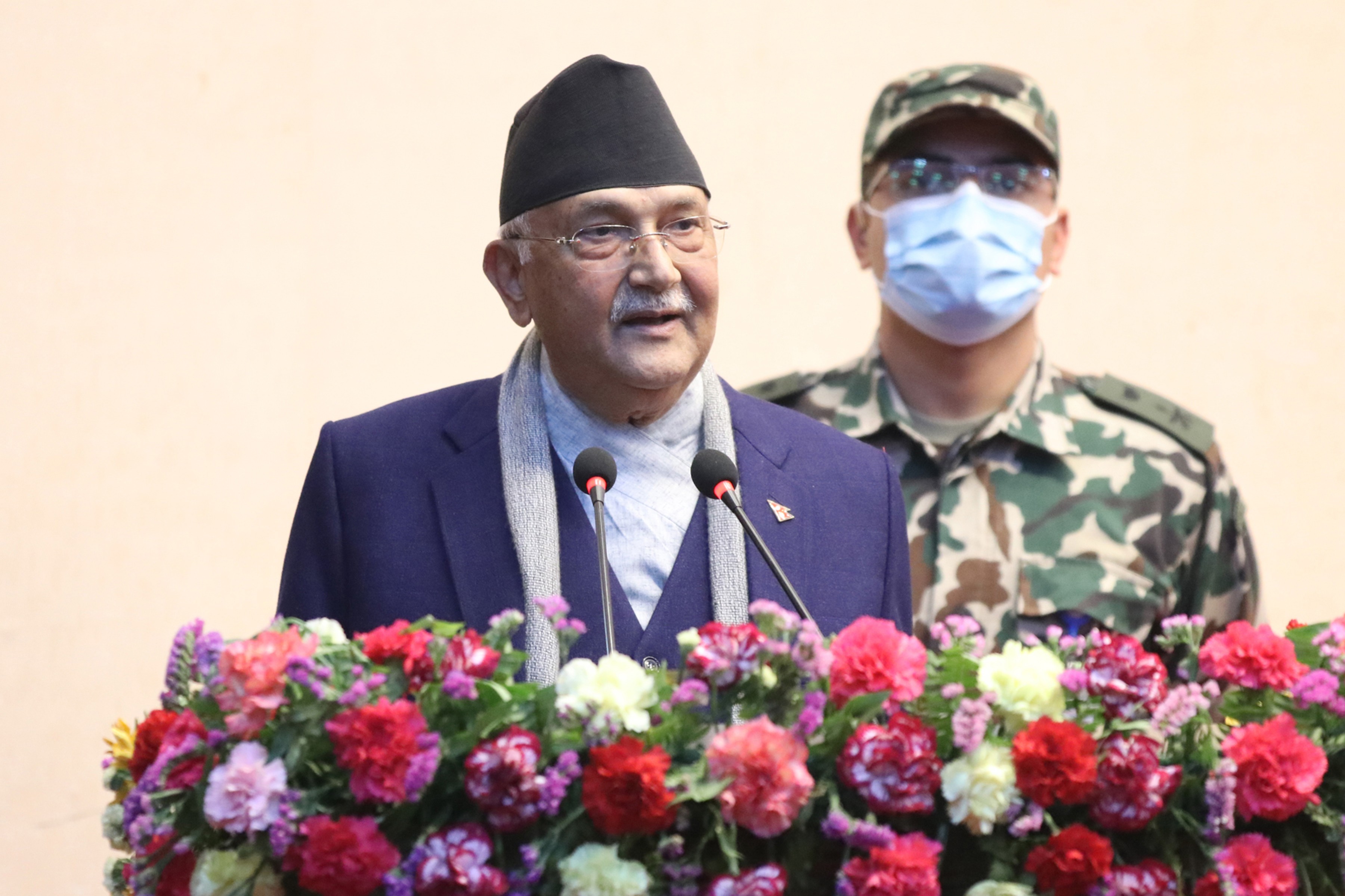 PM Oli sniffs sarcasm on Prachanda-Nepal faction for begging others to lead them