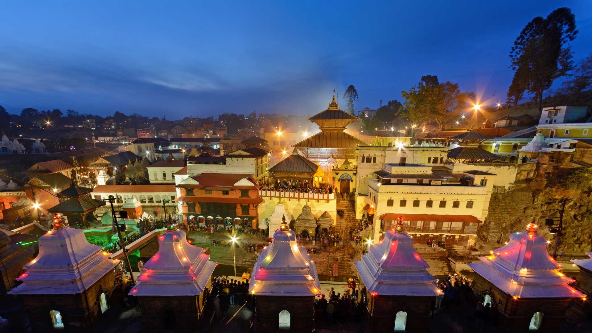 Three routes to enter Pashupati temple in Mahashivaratri