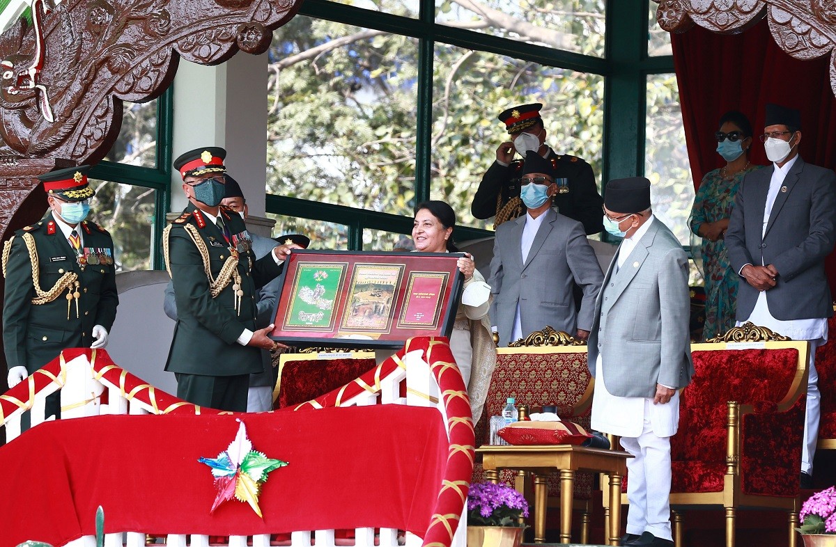 Army Day-2077 observed with grand military display