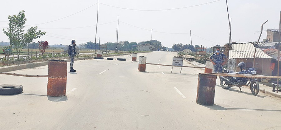 Health desks set up at border points in Siraha