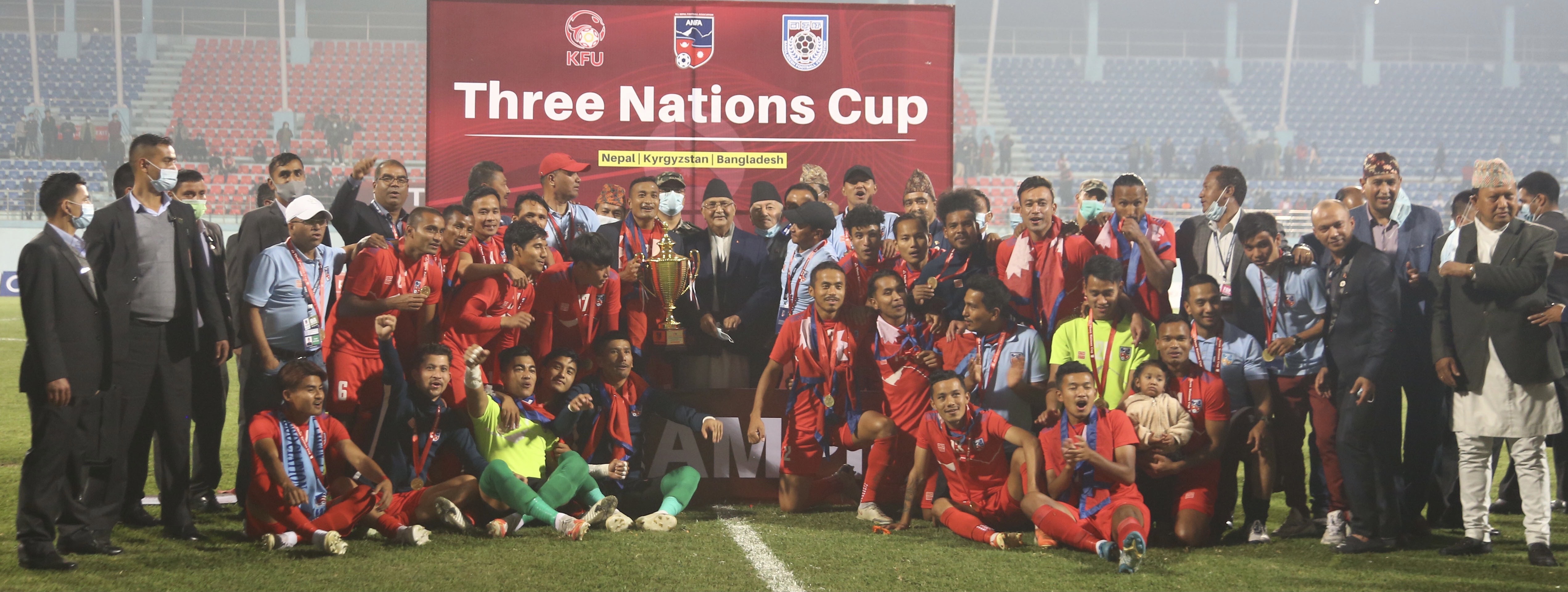 Three nations cup winners to get 1 lakh each