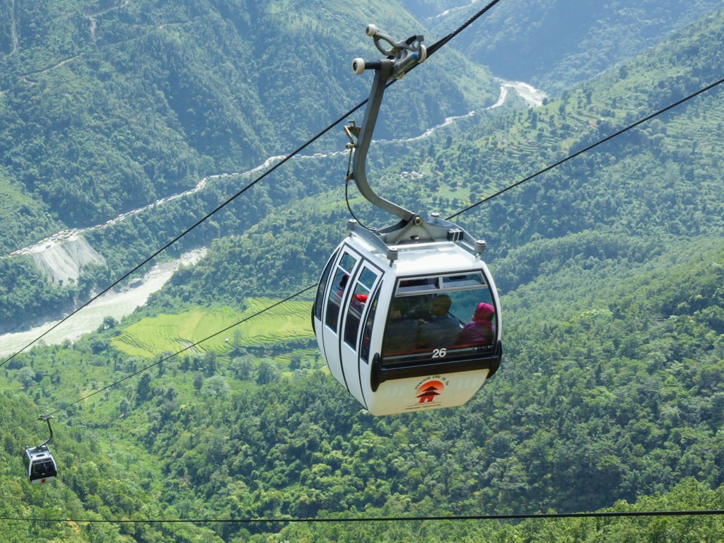 Manakamana cable car service resumes operations