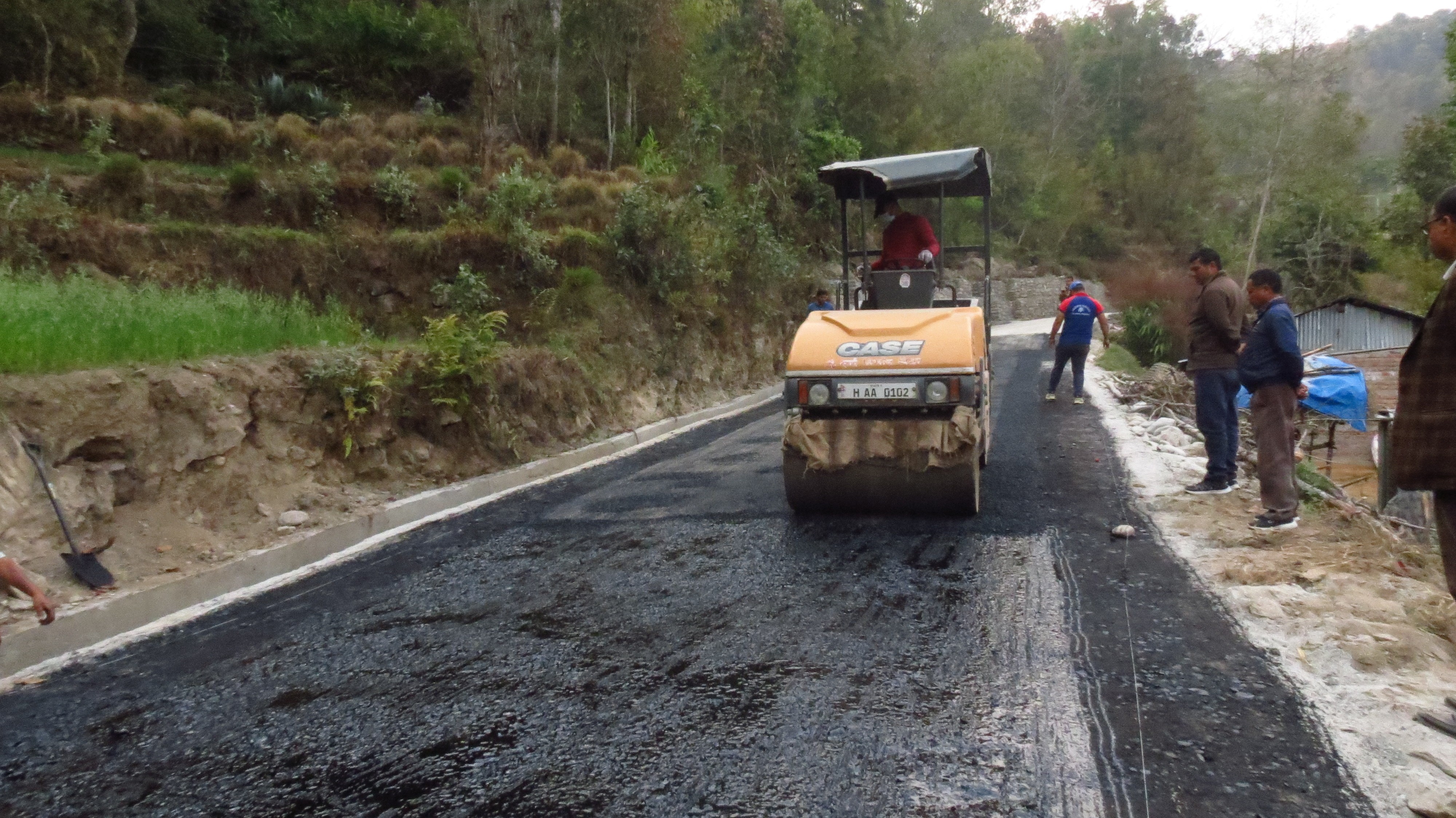 Upgradation of Charikot-Jiri road section continues