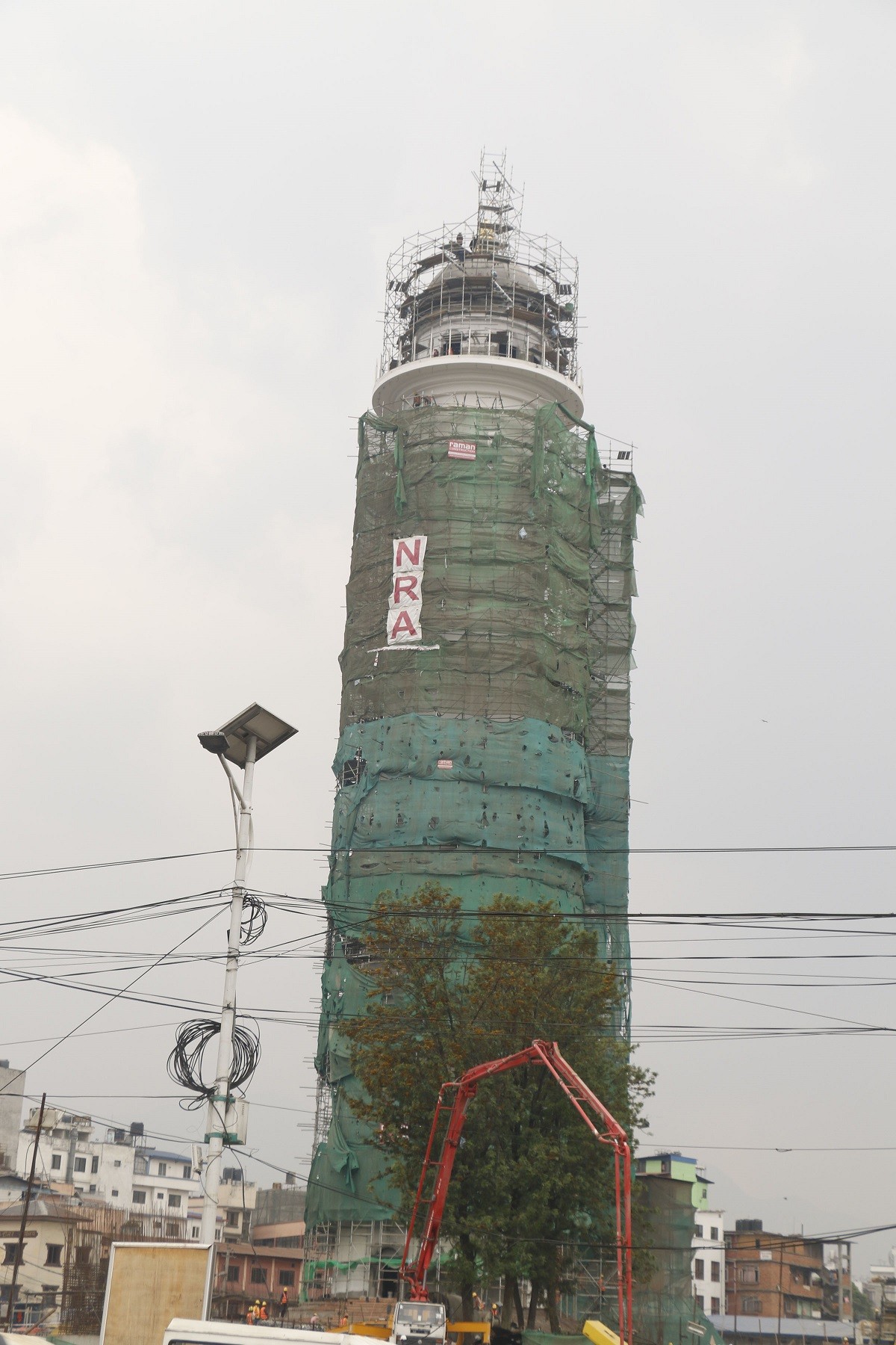 Reconstructed Dharahara all set to be inaugurated on April 24