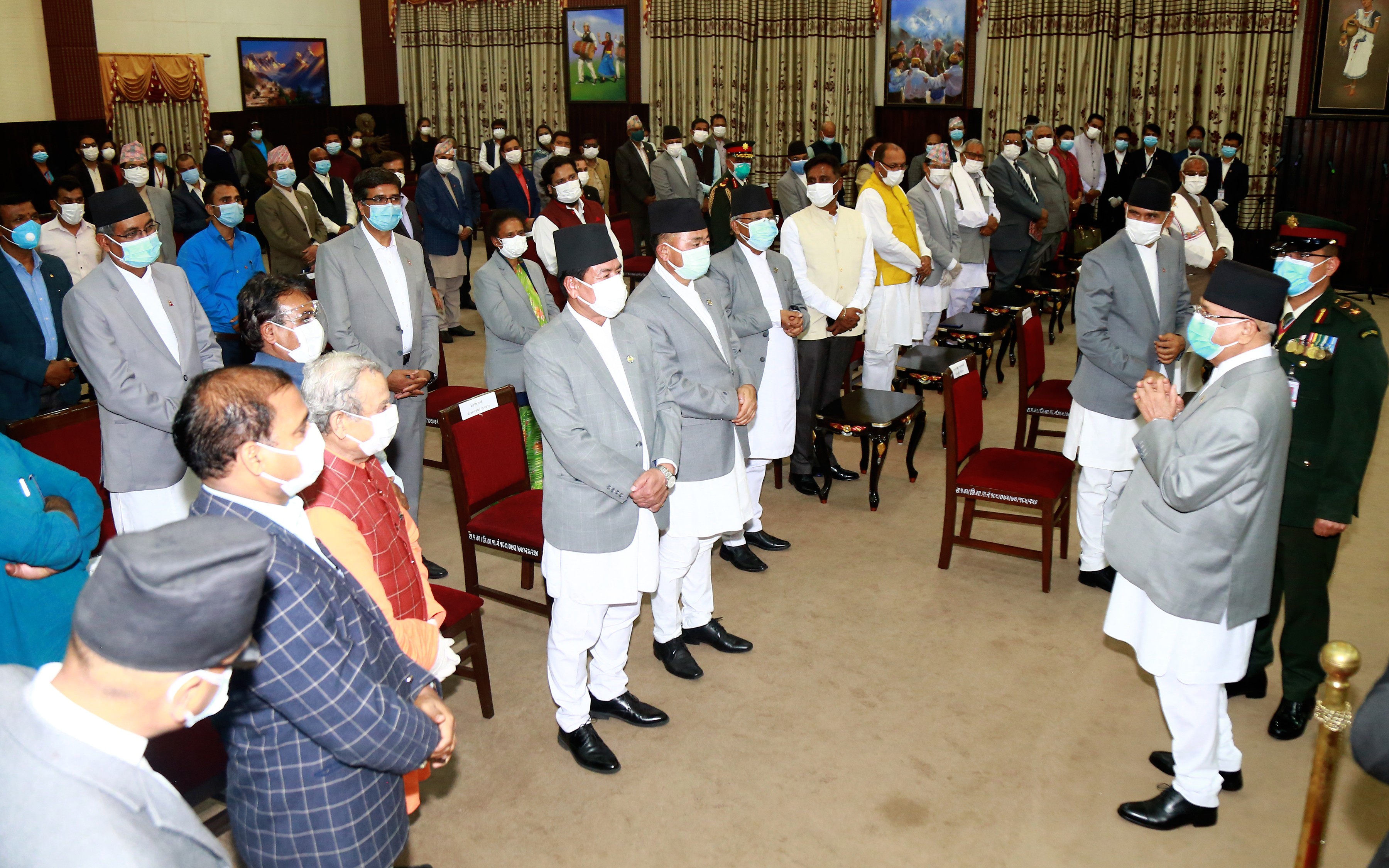 मन्त्रिमण्डल हेरफेरः तीन उपप्रमसहित नयाँ मन्त्रीको शपथ
