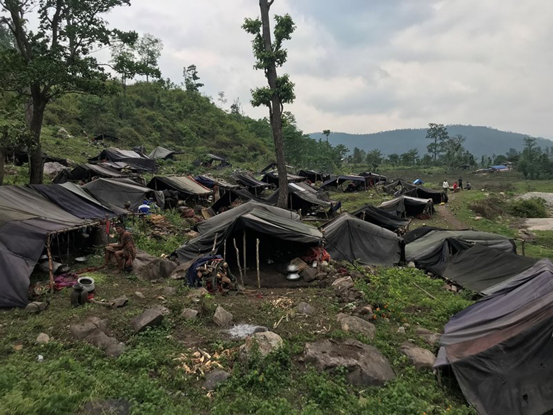 सुरक्षा घेरामा राउटे बस्ती