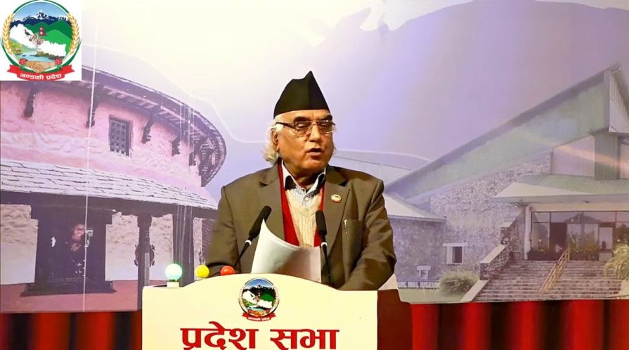 गण्डकी प्रदेशको मुख्यमन्त्रीमा कृष्णचन्द्र नियुक्त
