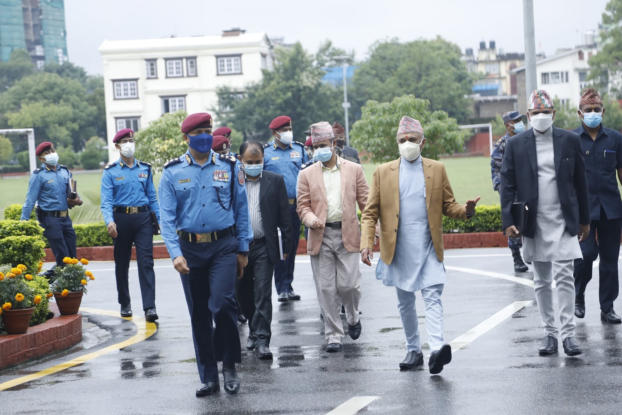 Home Minister directs Nepal Police to realize their responsibilities with high confidence