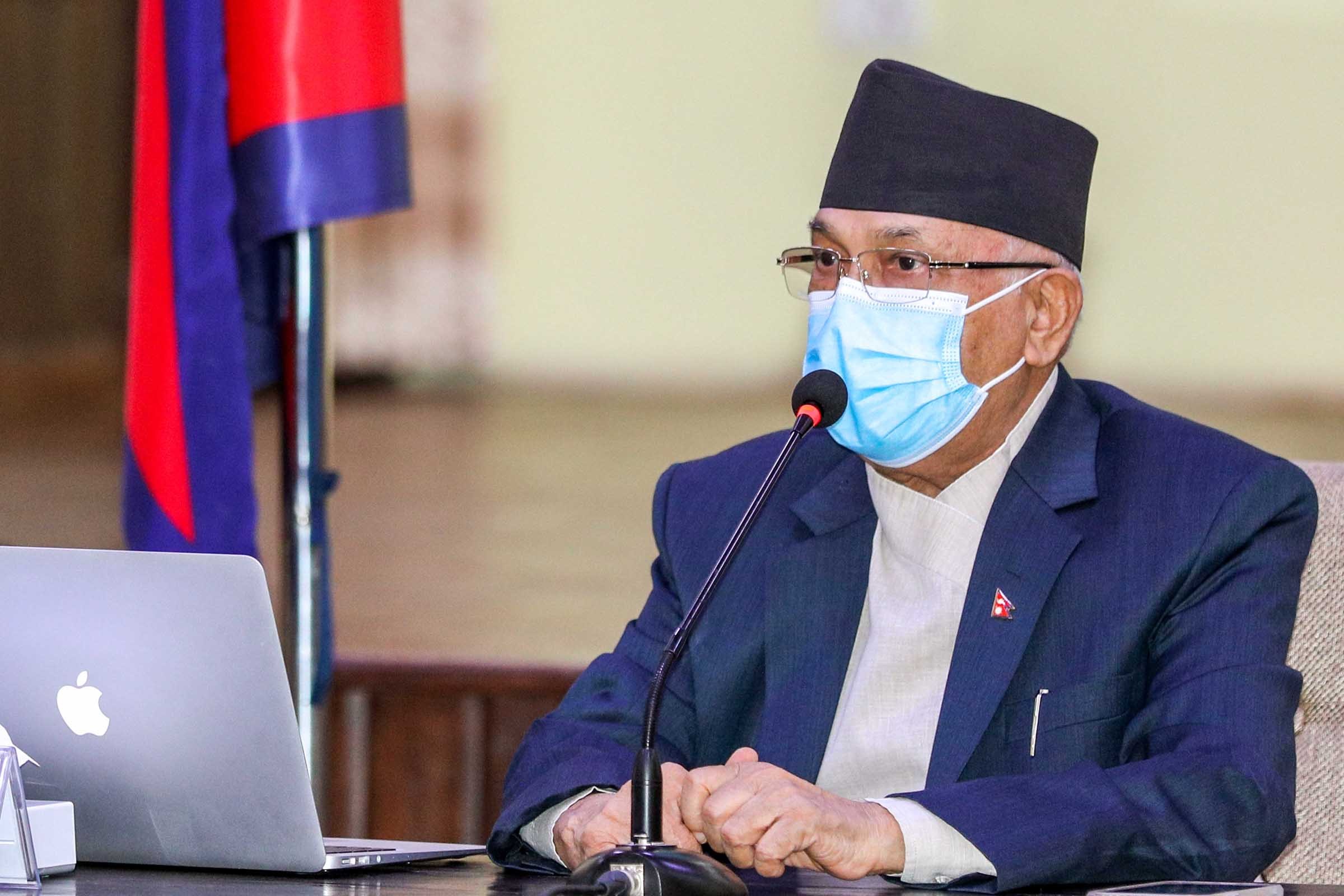 PM Oli submits 18-point written response on HoR dissolution case