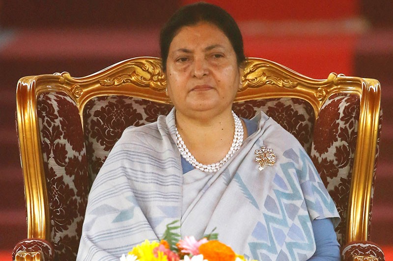 विपद् जोखिम न्युनिकरणमा विशेष ध्यान दिन राष्ट्रपतिको आग्रह