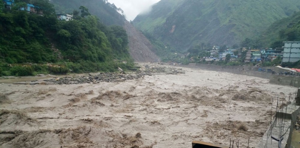 महाकाली नदीको बहाव घट्दो क्रममा