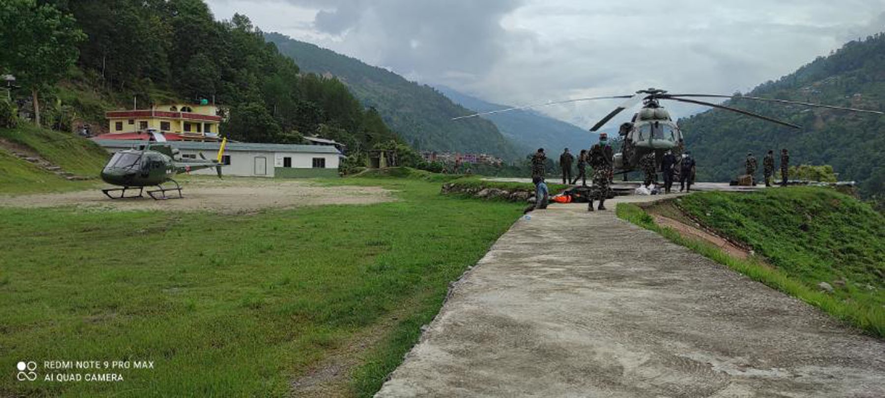 खोज, उद्धार र राहत वितरणमा नेपाली सेना [फोटो फिचर]