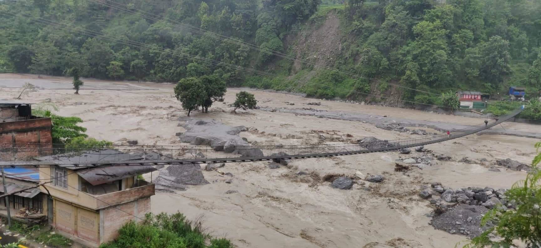 Melamchi sees rise in water level; safety alerts issued