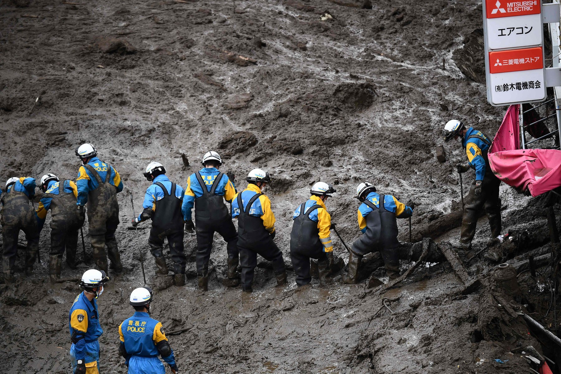 Japan: 80 people still unaccounted in Atami mudslides