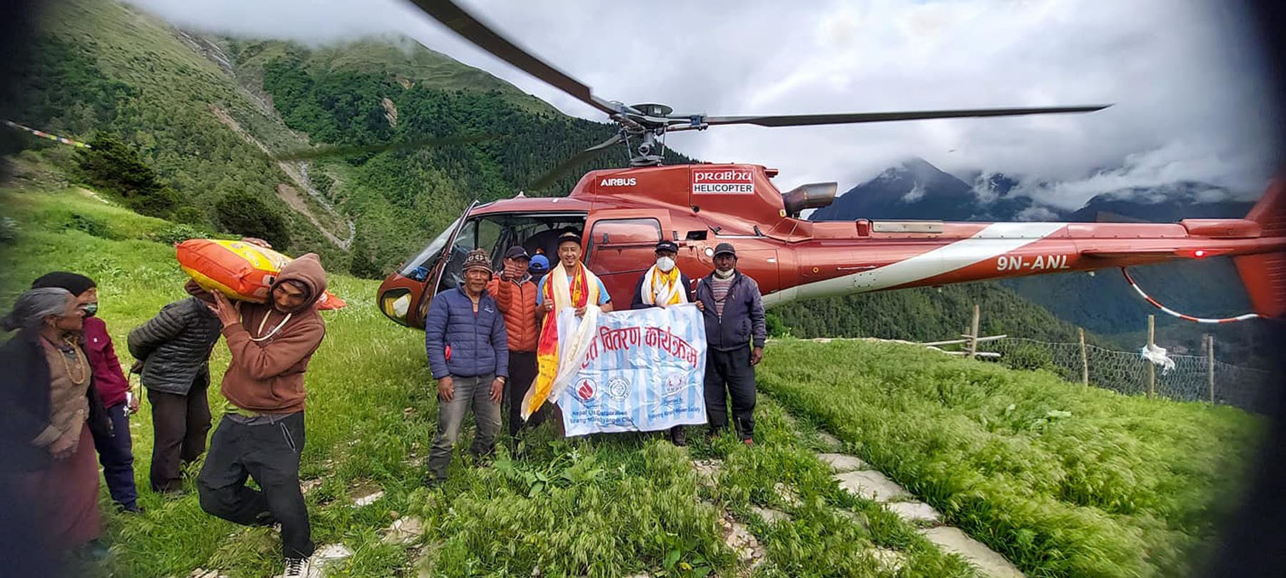 Manang Marsyangdi Club distributes relief in Manang