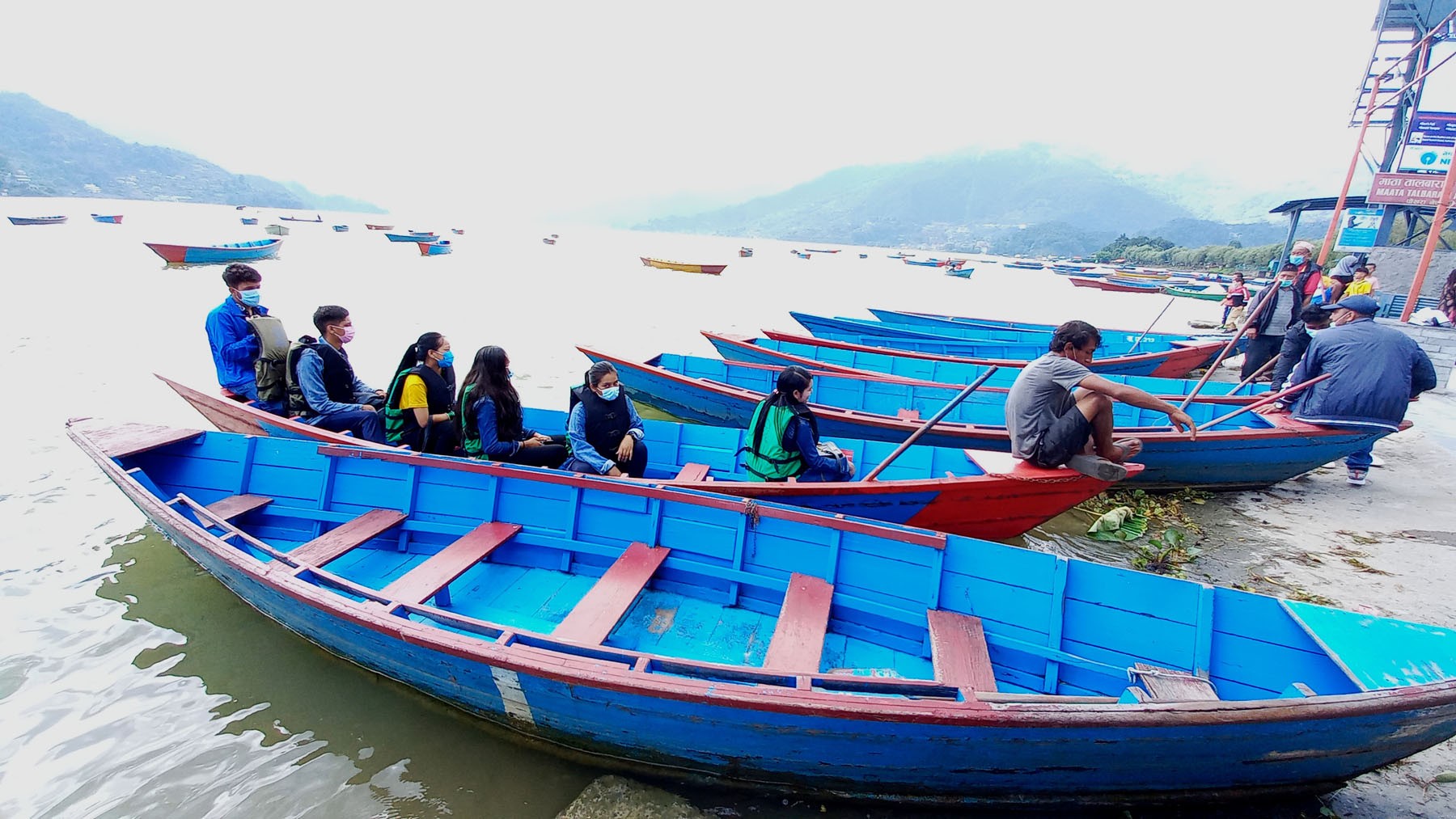 Boating in Fewa Lake comes into operation again