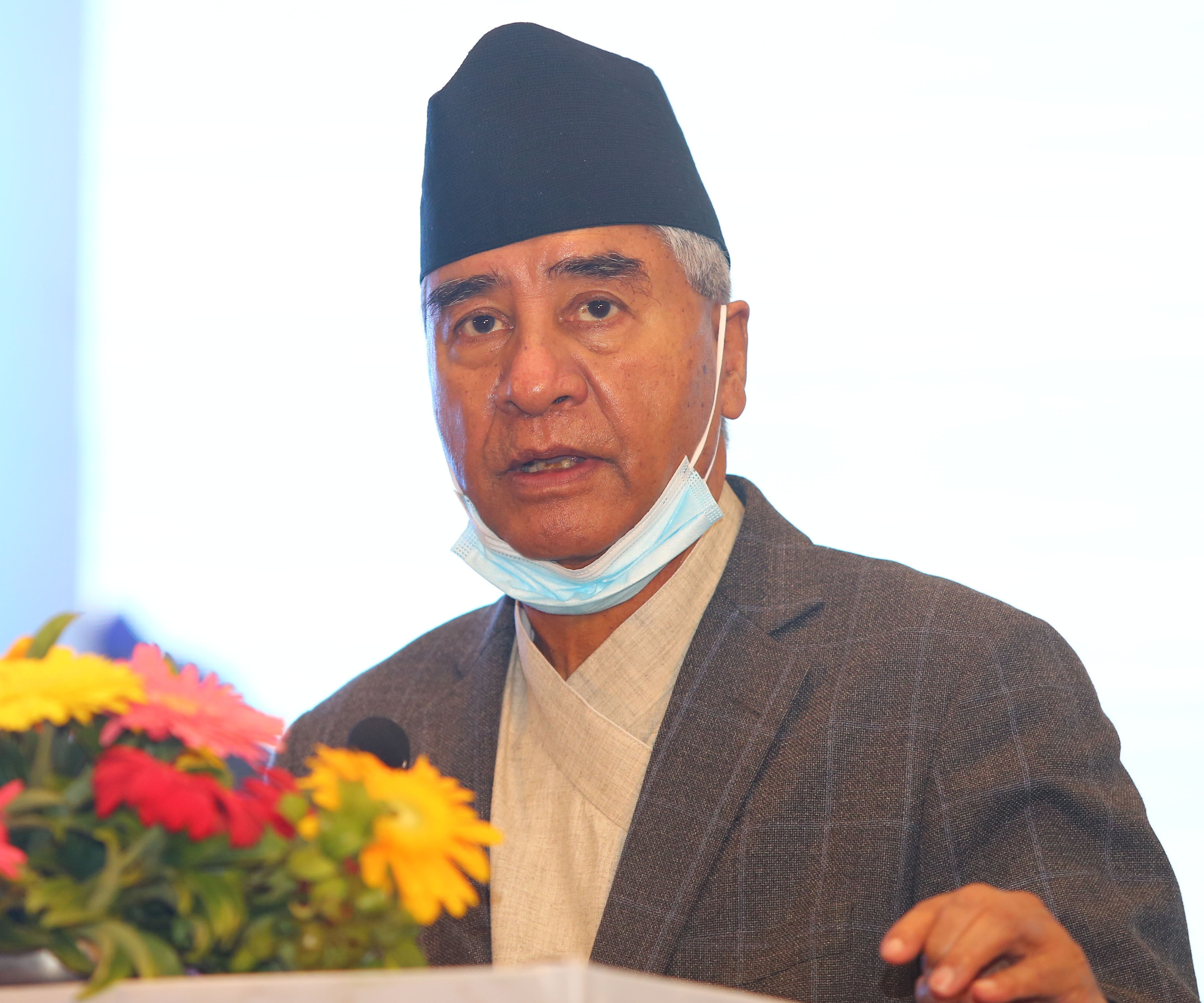 Indigenous Stadium Construction Foundation delegation meets PM Deuba