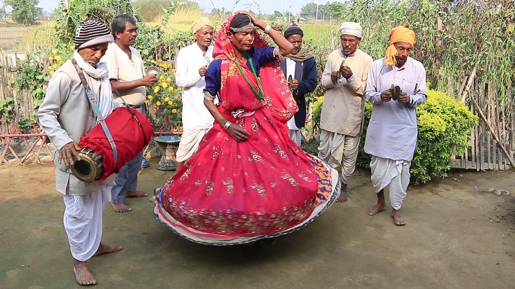 Jhumra - the vanishing traditional Tharu dance