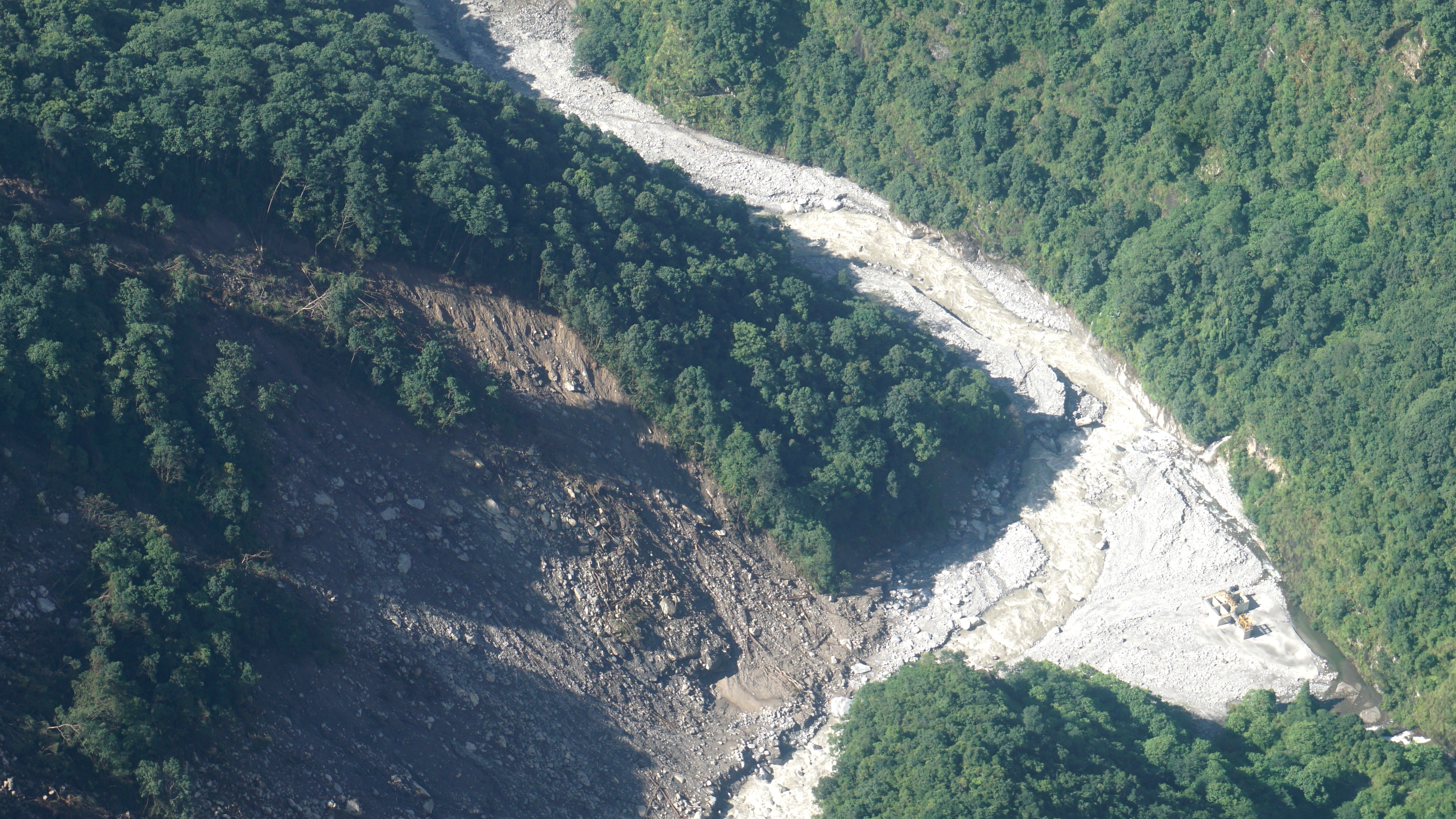 The hill of Helambu continues to slide down 