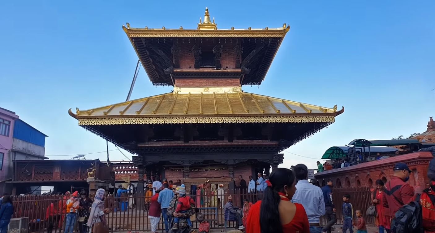 Health desk in Manakamana Temple premises