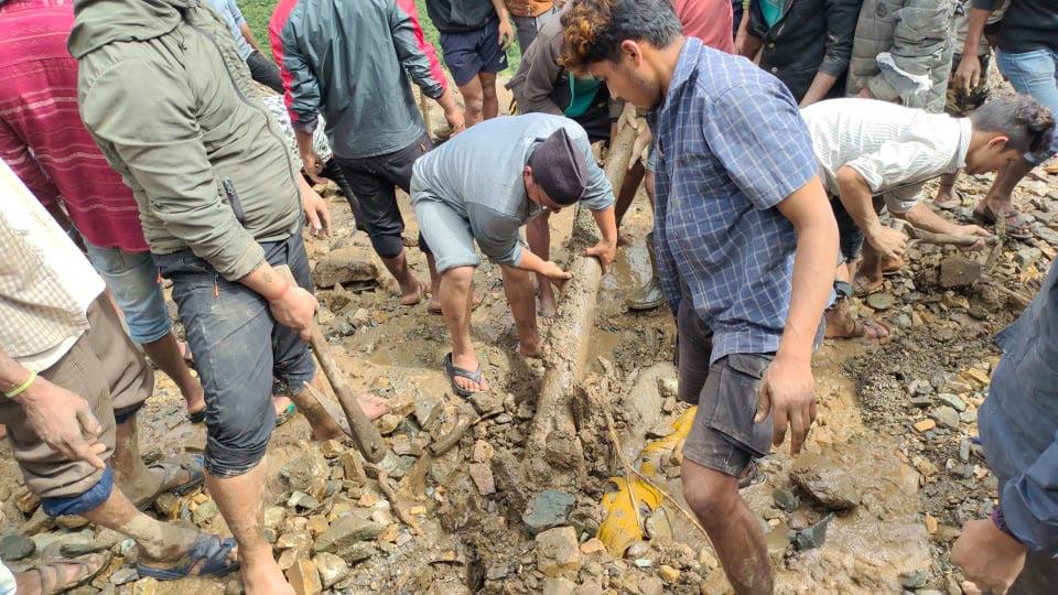 पाँचथरमा बाढीपहिरामा मृत्यु भएका २६ को सनाखत
