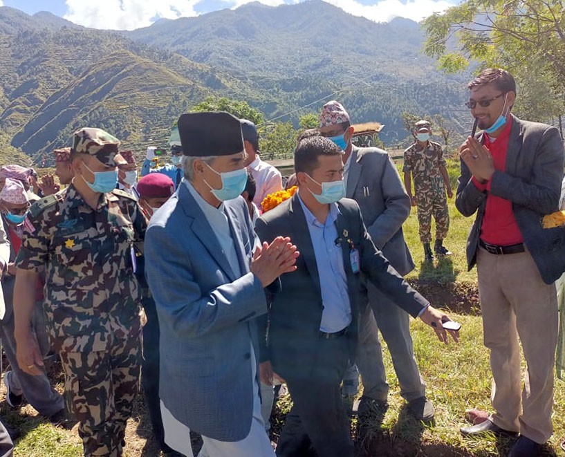 उद्धार, राहत र बजेट व्यवस्थापनका कार्यक्रमलाई अगाडि बढाइने छः प्रधानमन्त्री देउवा