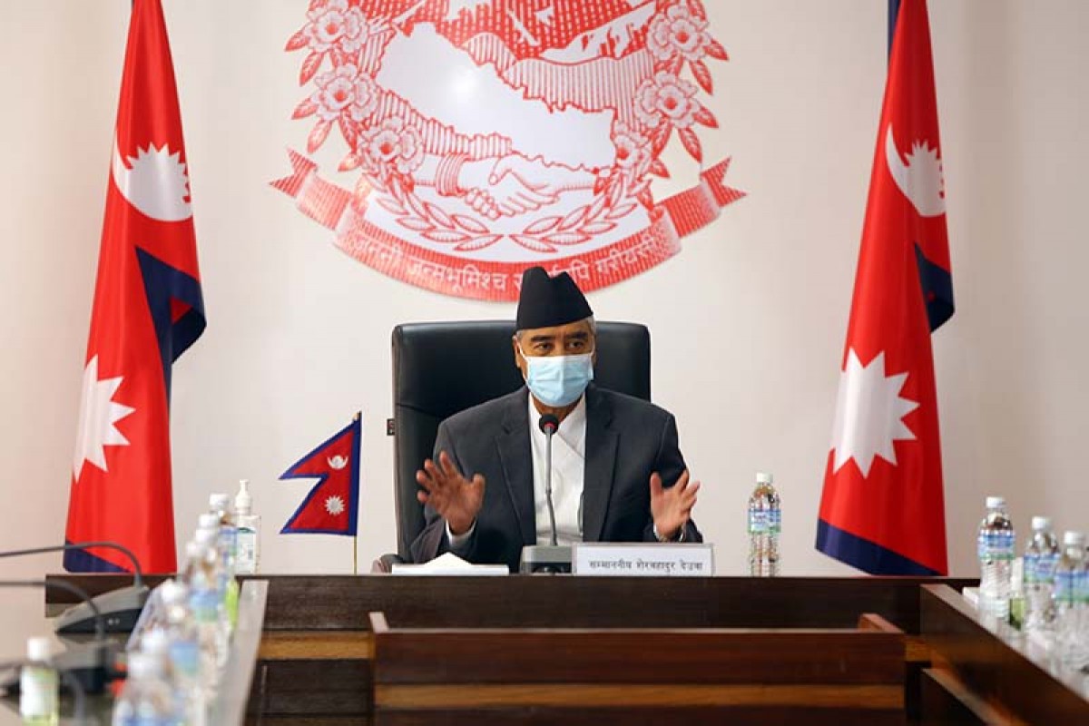 PM Deuba urges everyone to celebrate festival by maintaining health protocol