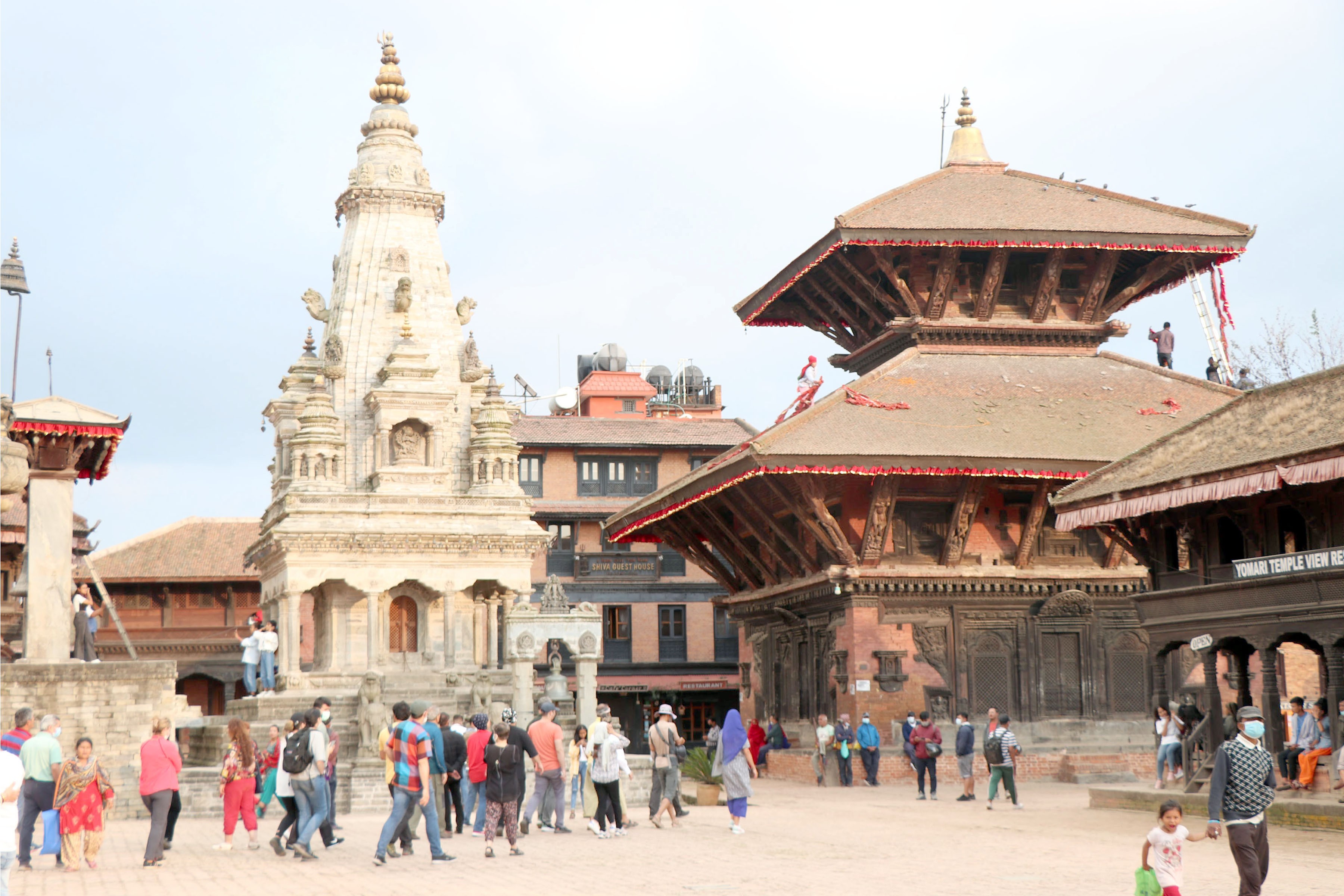 सुनसान रहेको पर्यटकीयस्थलमा विदेशी पर्यटकको चहलपहल