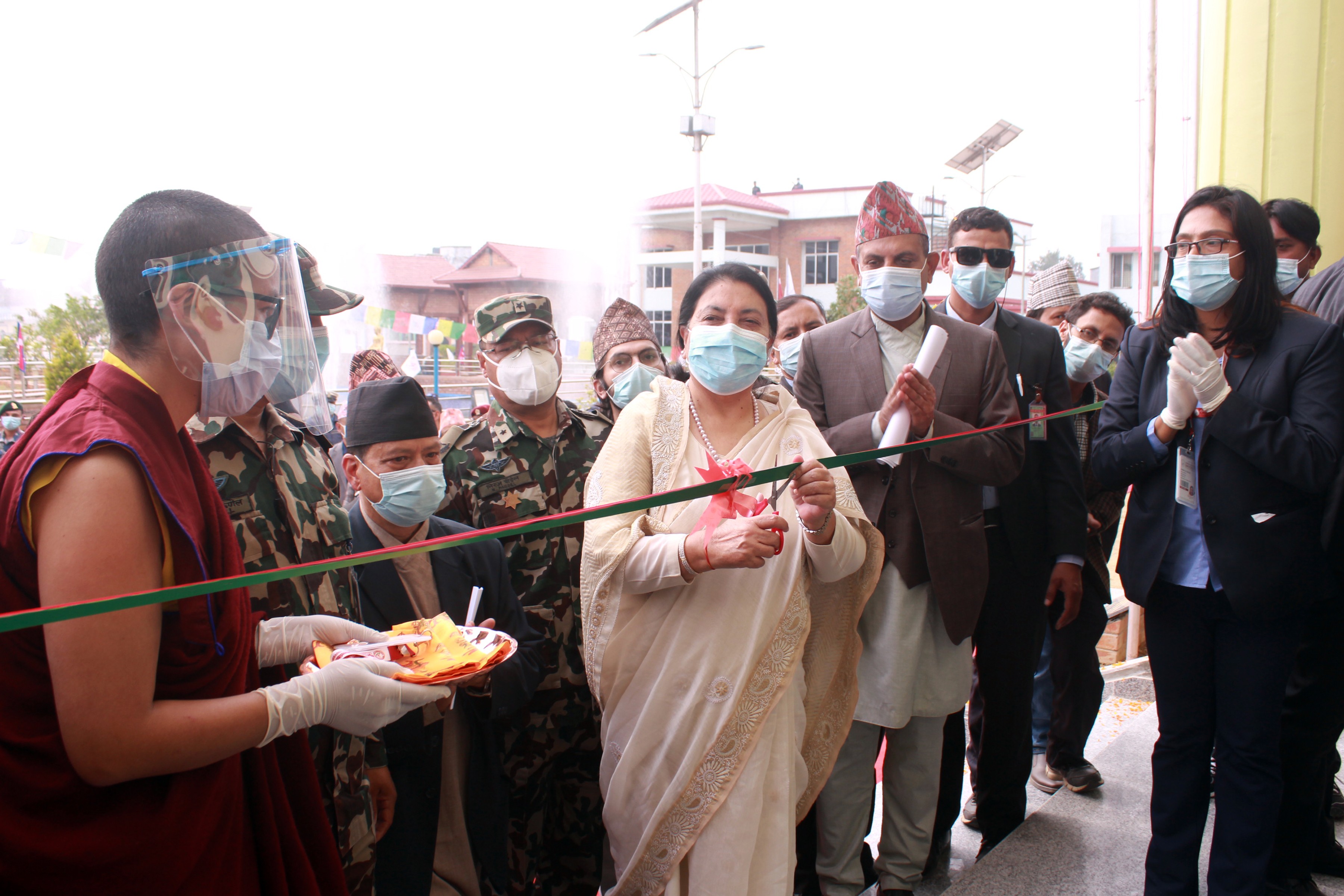 President Bhandari calls to include Buddhist philosophy, Buddha’s messages in curriculum