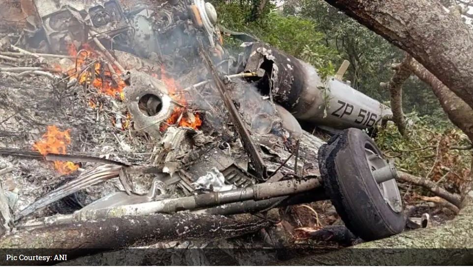 CDS chopper crash: 13 of 14 personnel on-board confirmed dead