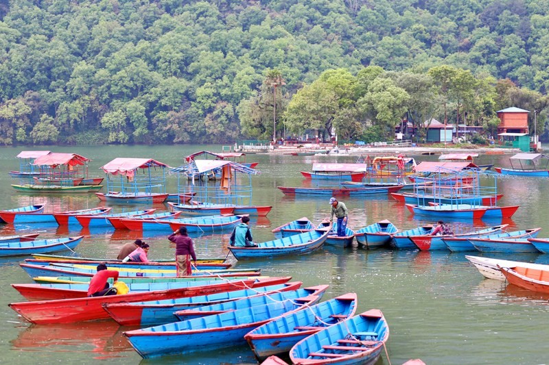 तालहरूको सहर पोखरामा २० जना महिला डुङ्गा चालक