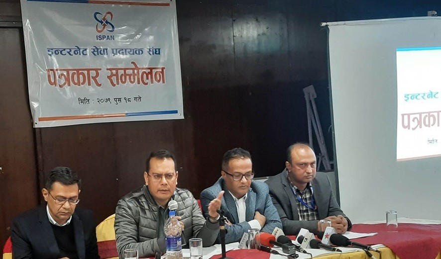 जथाभावी इन्टरनेटको तार काटेको भन्दै इन्टरनेट सेवा प्रदायकको आपत्ति
