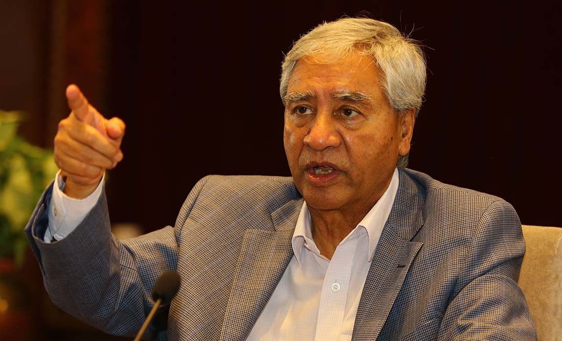 प्रजातन्त्र स्थापनासँगै परिवर्तनको मार्ग प्रशस्त गरेको हो : सभापति देउवा